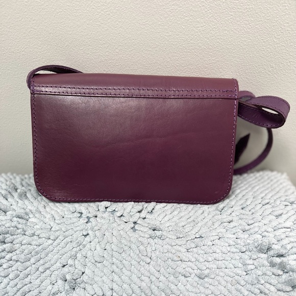 NWOT Edo Hand-Made Leather Crossbody - Picture 2 of 11
